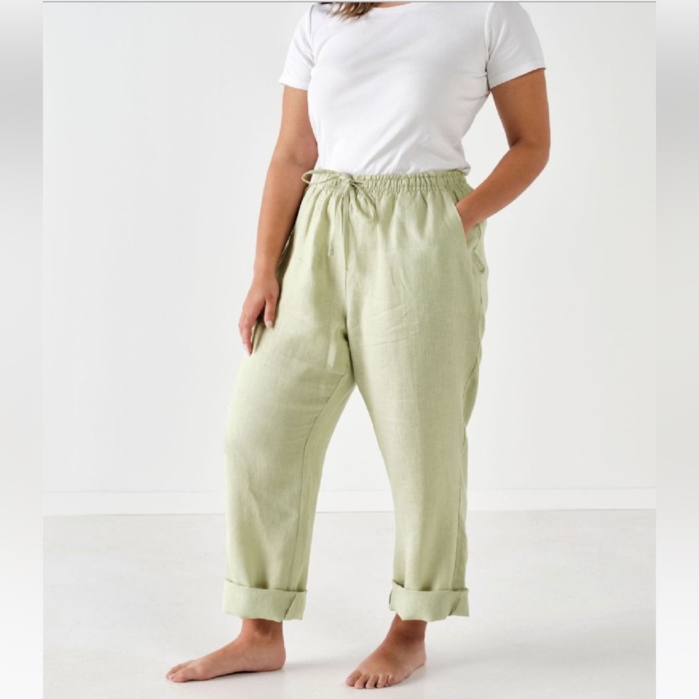 Linen house Nimes Wasabi Pant Women’s Medium
